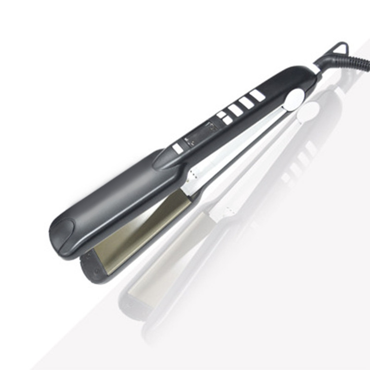 Professional ceramic tourmaline ionic flat iron hair straightener