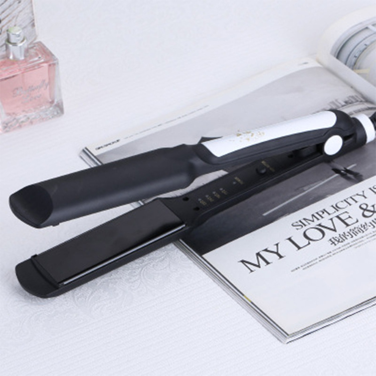 Professional ceramic tourmaline ionic flat iron hair straightener