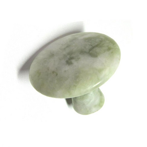 Mushroom-shaped Xiuyan Jade Massage Stone for Spa Relaxing