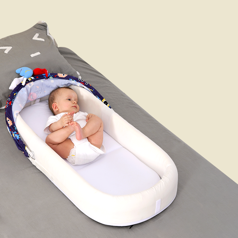 2020 New baby crib portable comfortable baby bed in bed carry cot