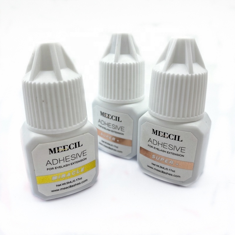 1 Second Dry Glue Latex Free Adhesive Black Individual Lash Glue Private Label Eyelash Extension Glue