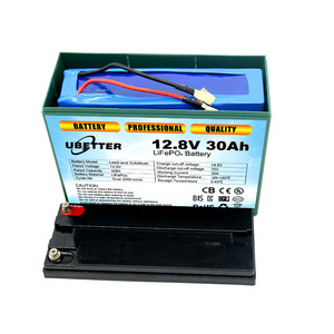 Deep cycle rechargeable lifepo4 12v 30ah 40ah 50ah li ion Lifepo4 battery pack  replace acid lead battery solar batteries