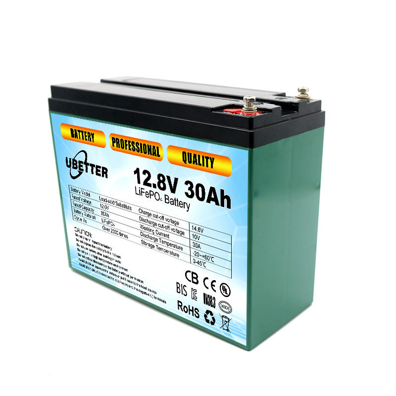 Deep cycle rechargeable lifepo4 12v 30ah 40ah 50ah li ion Lifepo4 battery pack  replace acid lead battery solar batteries