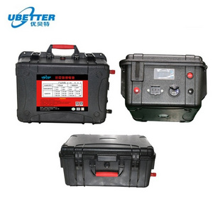 Rechargeable Portable lithium battery lifepo4 12v 24v 36v 50ah 80ah 100ah 150ah pack ups power supply suitcase waterproof