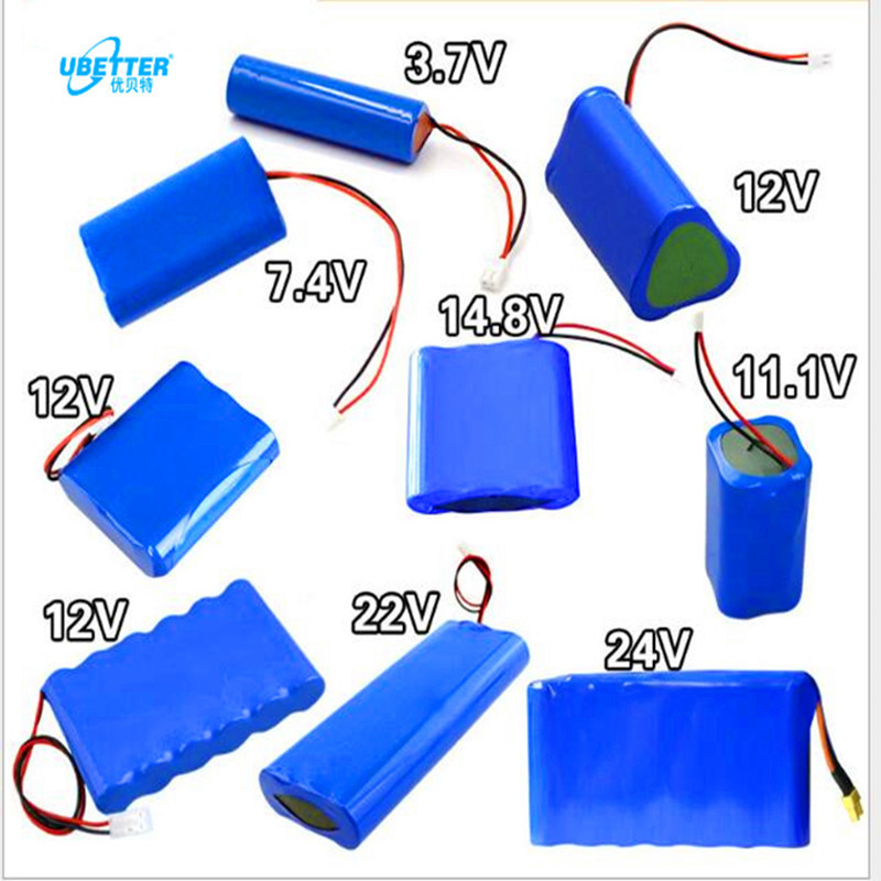 Rechargeable  32700 32650 26650 18650 Lifepo4  Lithium battery pack 24V 36v 48V 60V 72V Custom Lithium Ion Battery