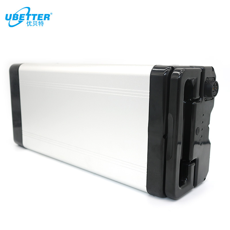 Hot Selling 18650 24v 36v 48v 13ah 15ah 20ah silver fish case lithium Electric E Bike battery pack  for 500W 750W Motor