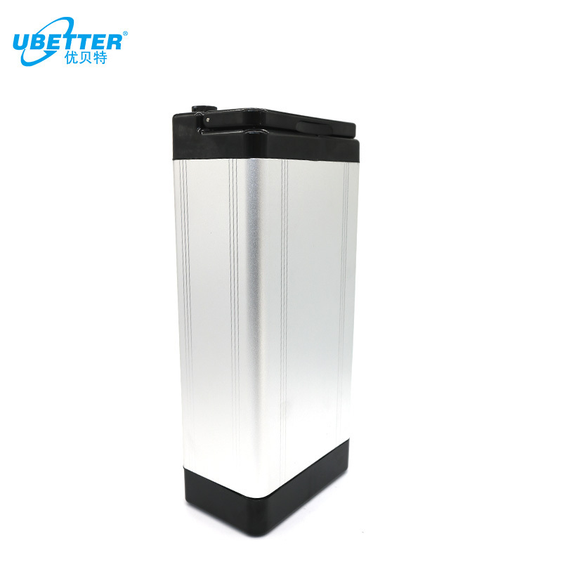 Hot Selling 18650 24v 36v 48v 13ah 15ah 20ah silver fish case lithium Electric E Bike battery pack  for 500W 750W Motor