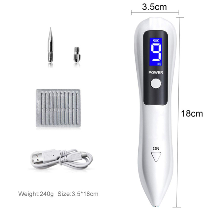 Electric Mole Removal Pen Dark Spot Remover Skin Wart Plasma Pen