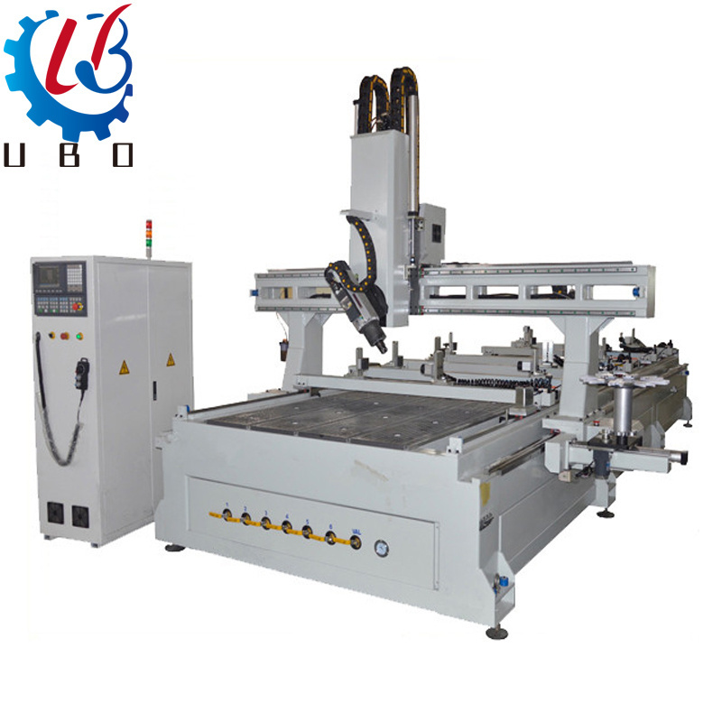 UBO China Manufacturer 4 axis cnc pcb router machine wood routers cnc router machine for wood