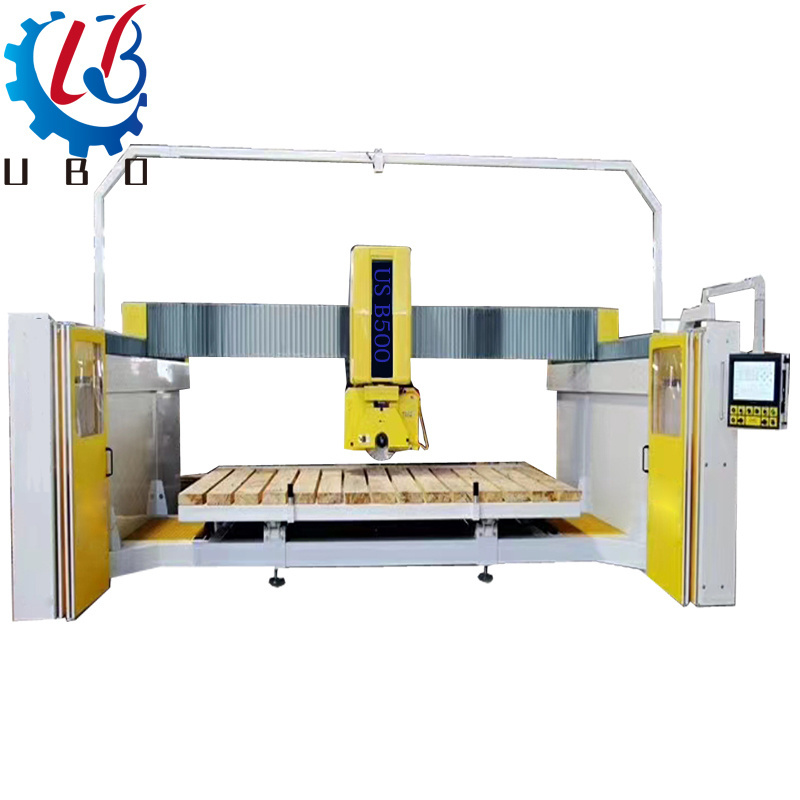 CNC 5Axis Bridge Cutter Granite Marble Stone Cutting Machine for granite marble