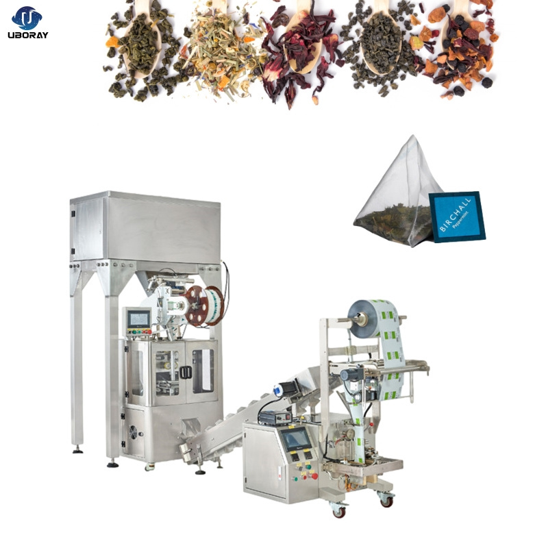 Automatic Biodegradable Pyramid Tea Bag Packing Machine