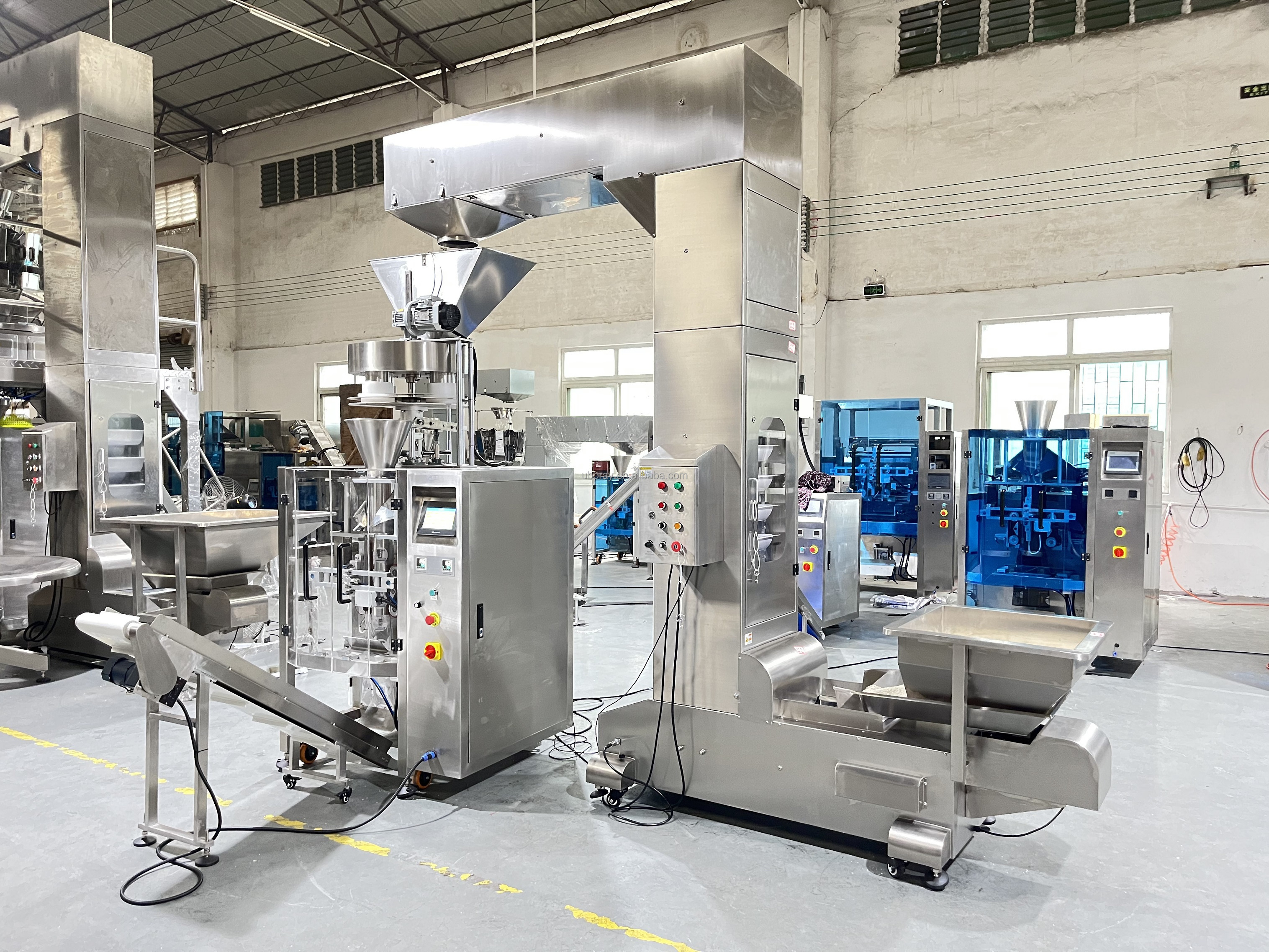 High accuracy fully automatic 1kg 2kg 5kg Granule cooked rice sugar packing machine