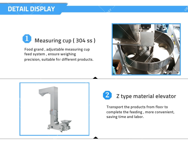 High accuracy fully automatic 1kg 2kg 5kg Granule cooked rice sugar packing machine