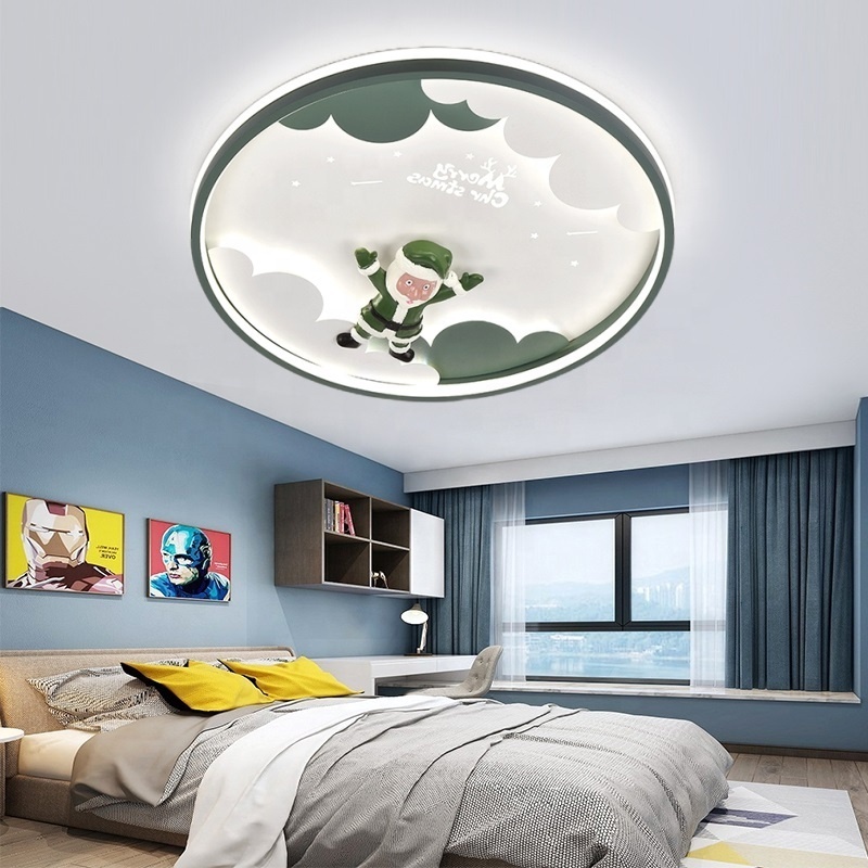 Eye Protection Kids Lustr Children Room Ceiling Lighting Fixtures For Boys Girls