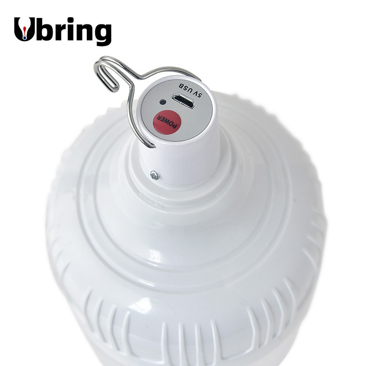 Rechargeable Battery Usb White Light Bulb Led High Power Hot Selling Good Material Led Globe Bulb