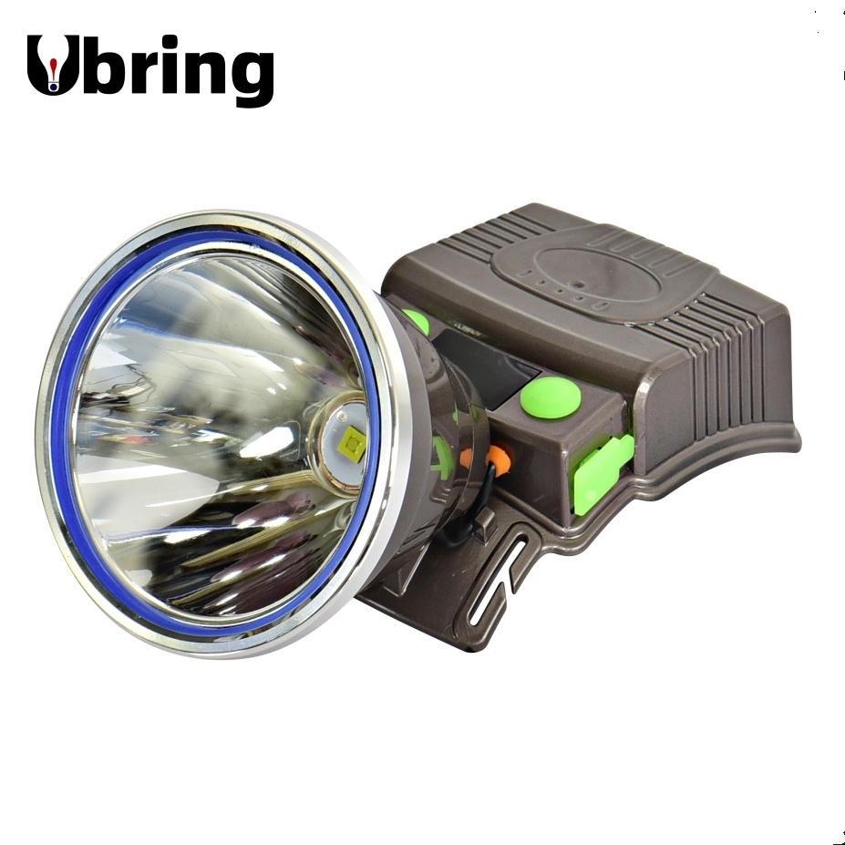 Rechargeable multifunction head-mounted flashlight Long range 90 angle adjusted waterproof headlamp for camping