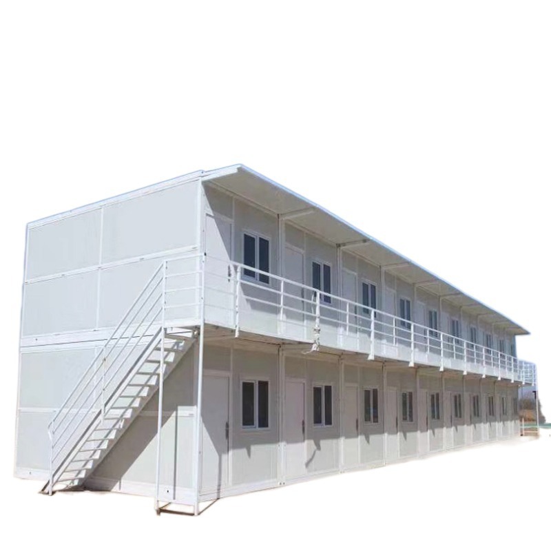 20ft Steel Structures Folding Living Prefab Modular Homes Stackable Foldable Container House