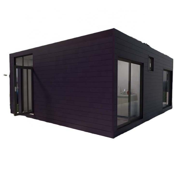 Expandable Container Houses With Light Steel Structure Frame