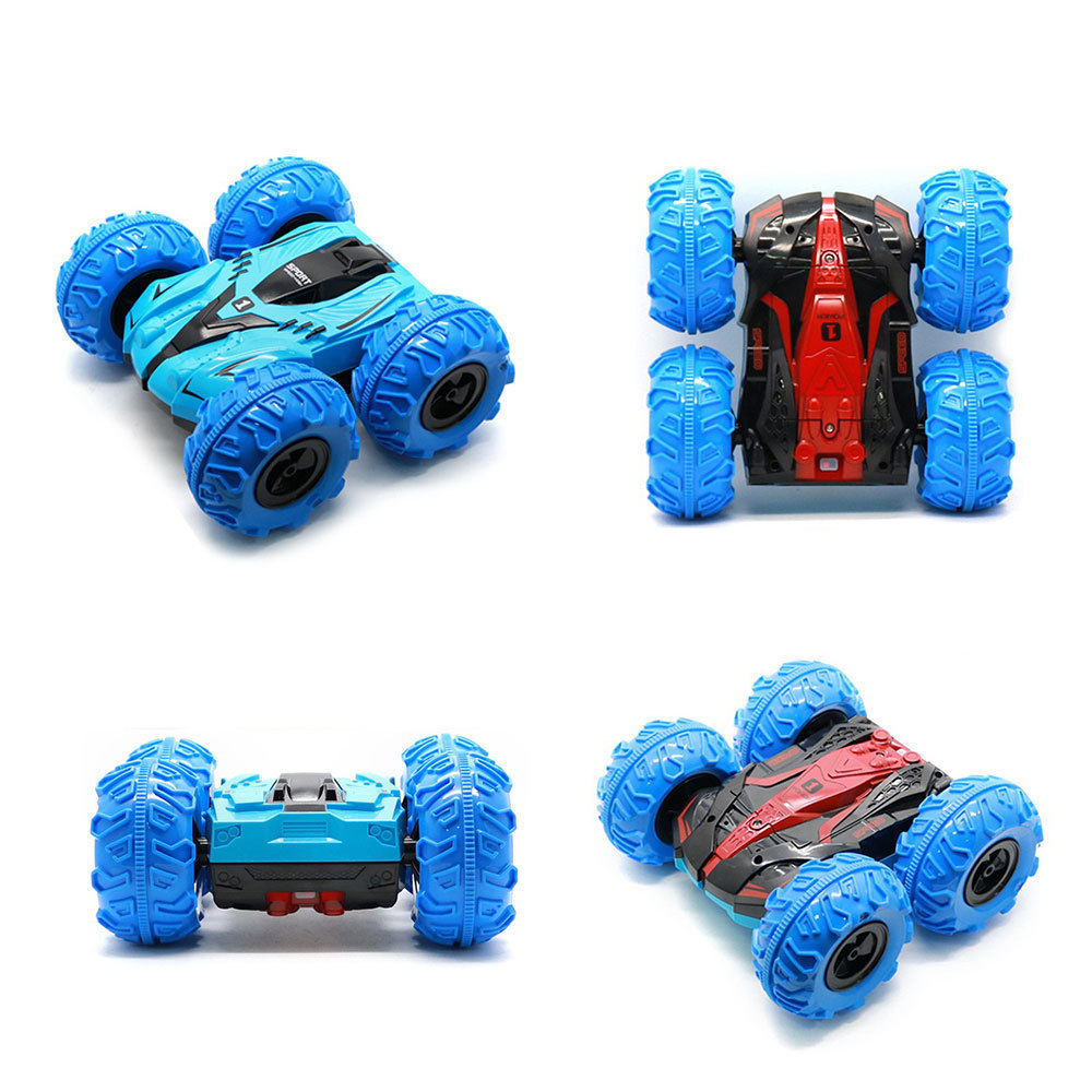 China Wholesale 2.4GHz Amphibious Stunt RC Car Waterproof Double-Sided Remote Control Car Stunt Drift Car For Kids