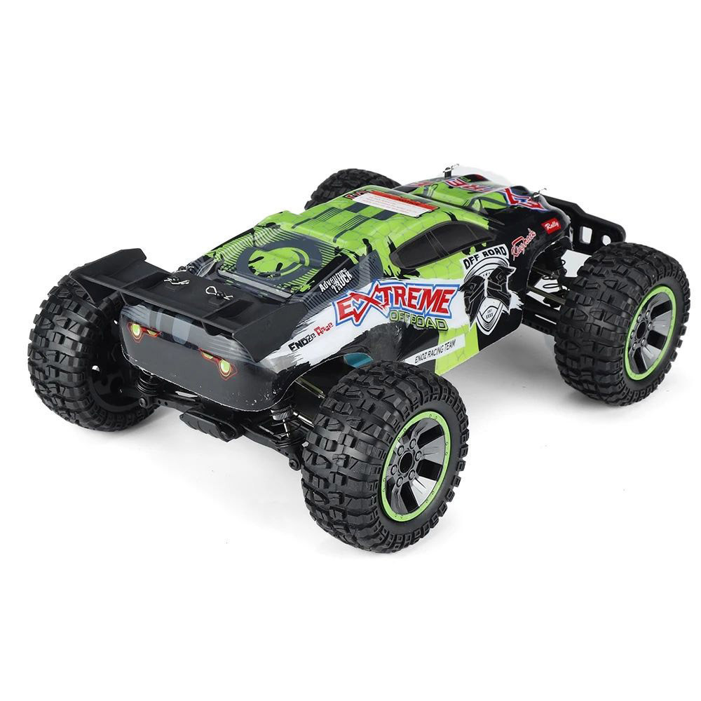 9202E 1:10 Full Scale 2.4G Electric Monster Truck RC Racing Car 4WD 40KM/H High Speed Big Tires Racing Car RTR