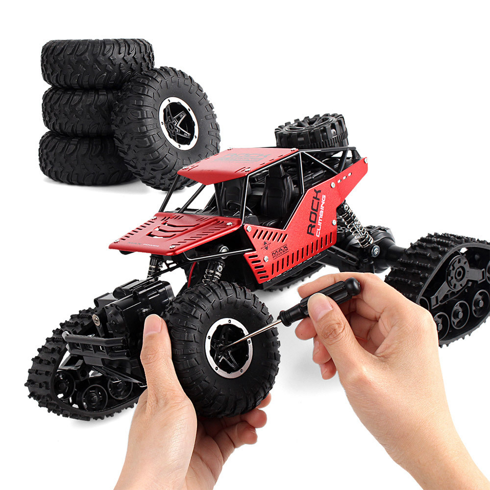 2.4GHz 1/16 All Terrains RC Rock Crawler 4x4 Monster Toy Truck RC Cars Off Road Track Wheel RC Car For Kids