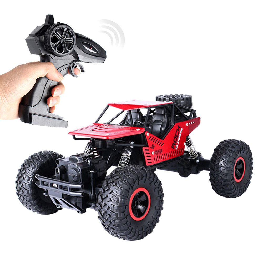 2.4g 1/16 alloy off road vehicle 4wd rc car for kids carros de controle remoto 4x4 control juguete rc