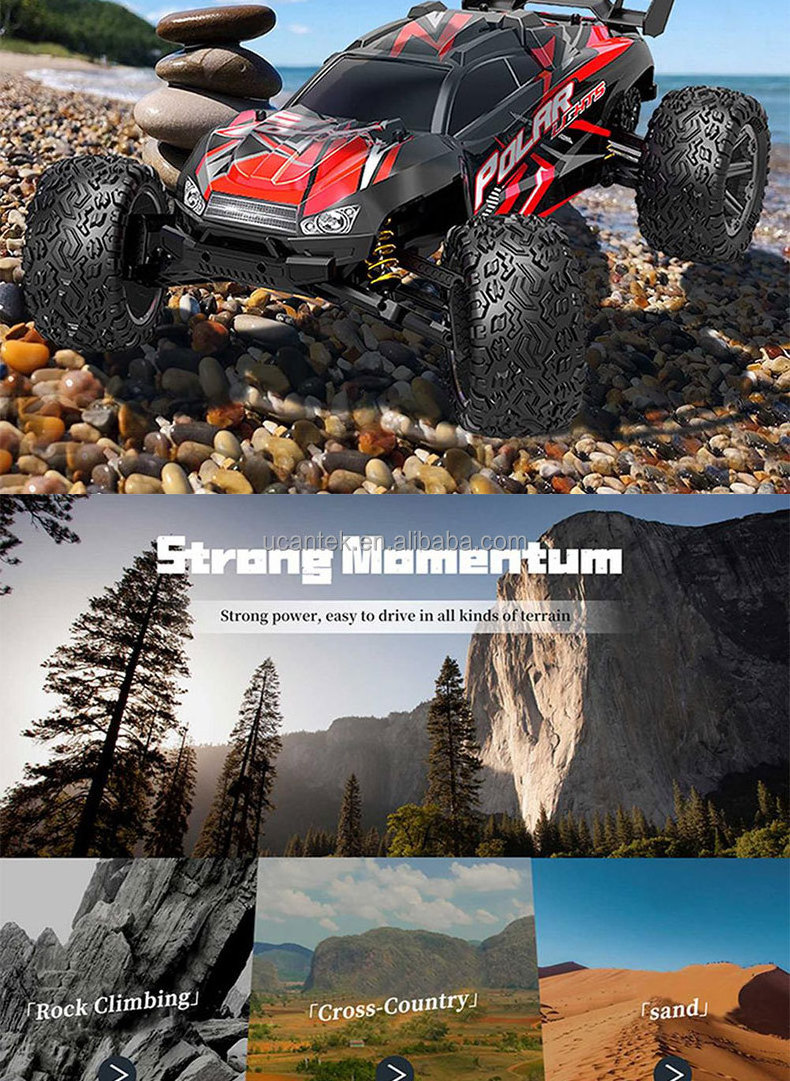 Hospeed 2.4g 1/8 scale big remote control trucks off-road car buggy rc monster truck 4x4 high speed for adults