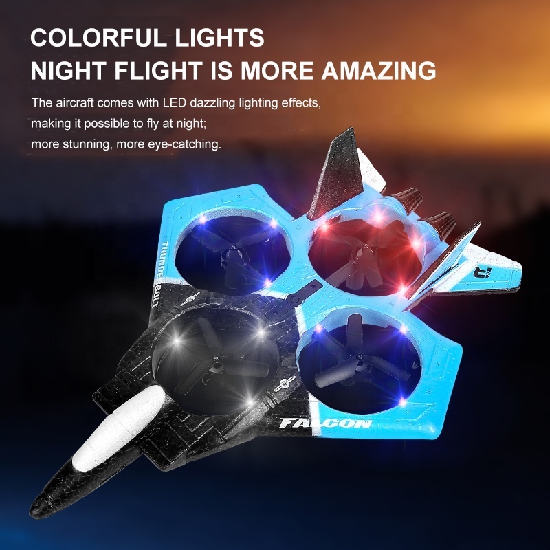 2.4g remote control airplane drone 360 degree rotation EPP foam rc drone ufo hand watch gesture control drone toys