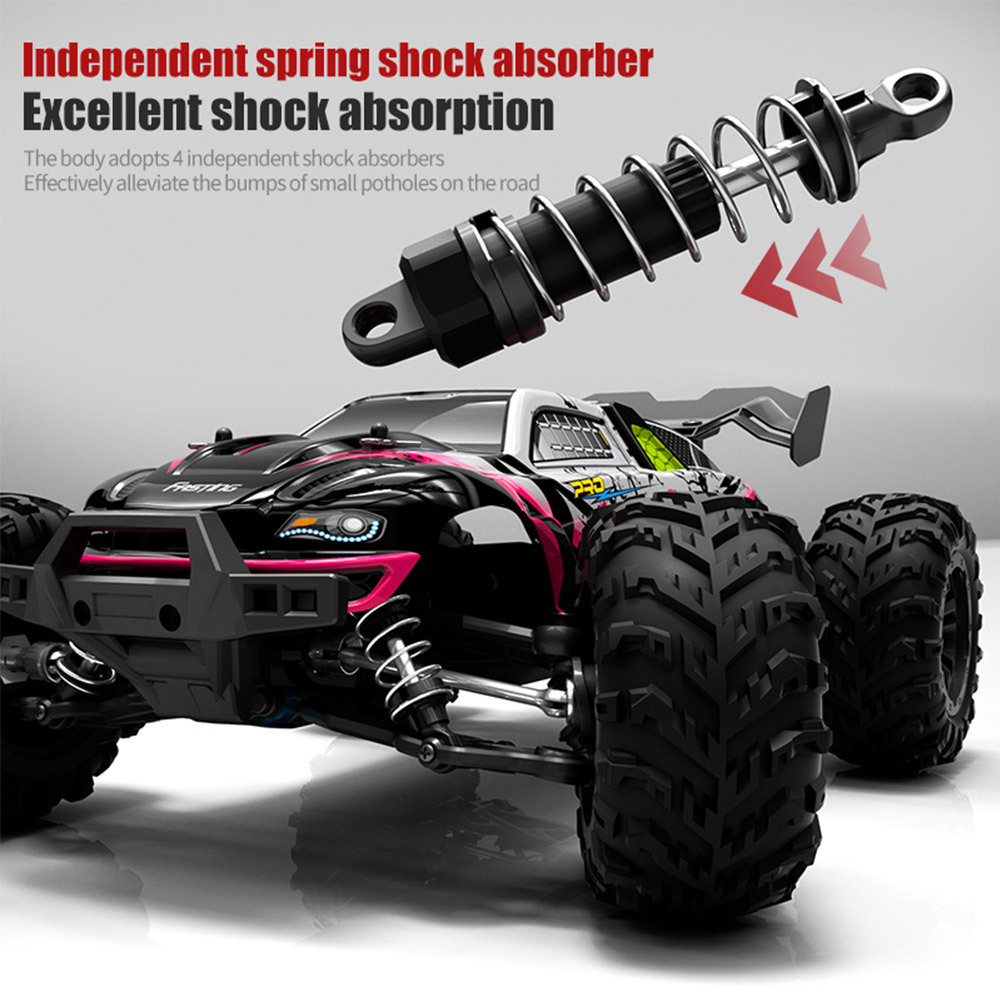 2.4GHz 1/16 Electric RC Car For Adults With High Speed 70KM/H Brushless Remote Control Truck 4x4 Off-Road RC Car