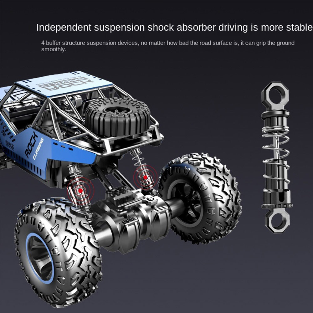 2.4g 1/16 alloy off road vehicle 4wd rc car for kids carros de controle remoto 4x4 control juguete rc