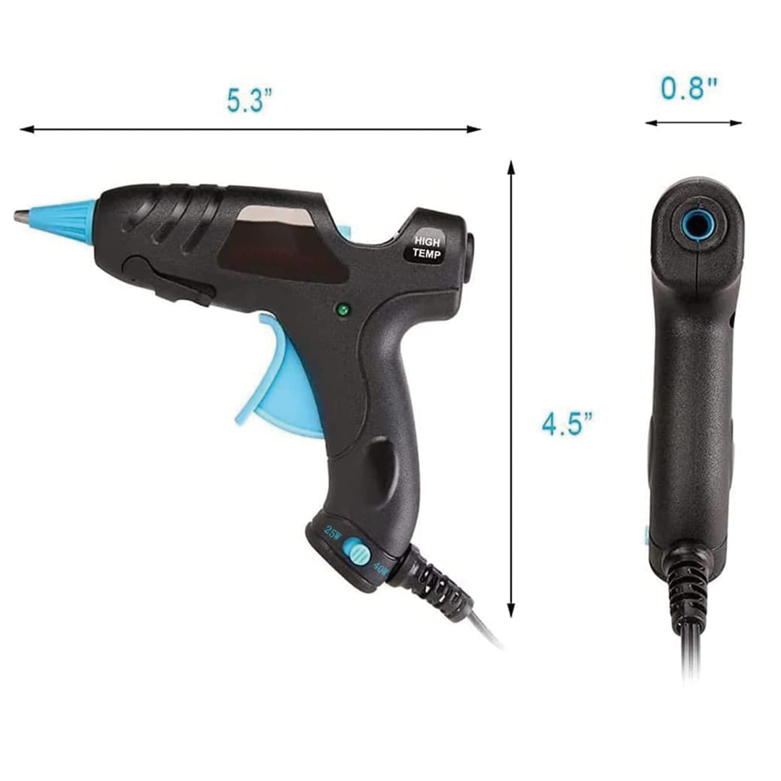 Heat Temperature Repair Tool Pistola De Silicona Caliente Pistolet a Colle Industrial Mini Electric Hot-Melt Glue Guns