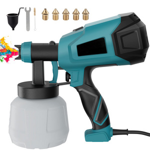 220v Power Painting Compressor Machine Portable Spray Gun Airless Electric Paint Sprayer Gun