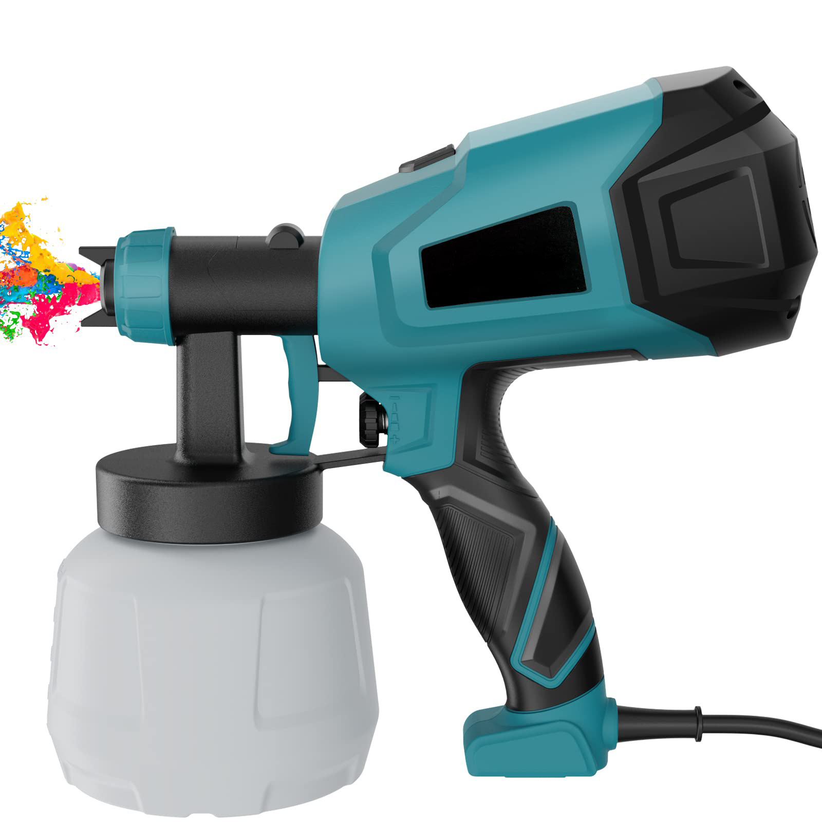 220v Power Painting Compressor Machine Portable Spray Gun Airless Electric Paint Sprayer Gun