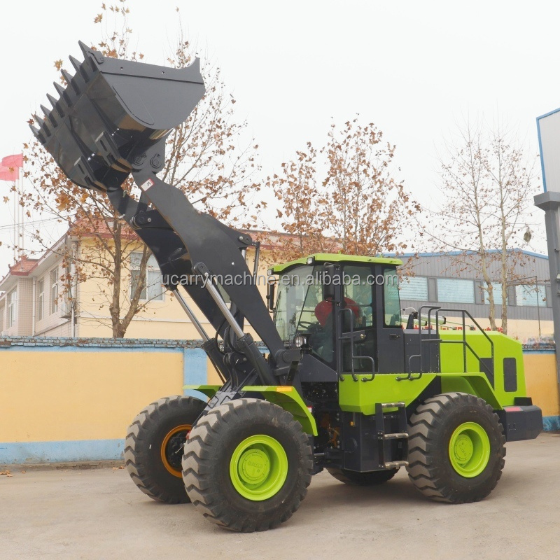 High Efficient Mini Machine Tire Construction Work Equipment Wheel Loader Front Loaders