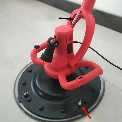 Wall Cement Smoothing Hand Push Wet Wall Plastering Machine