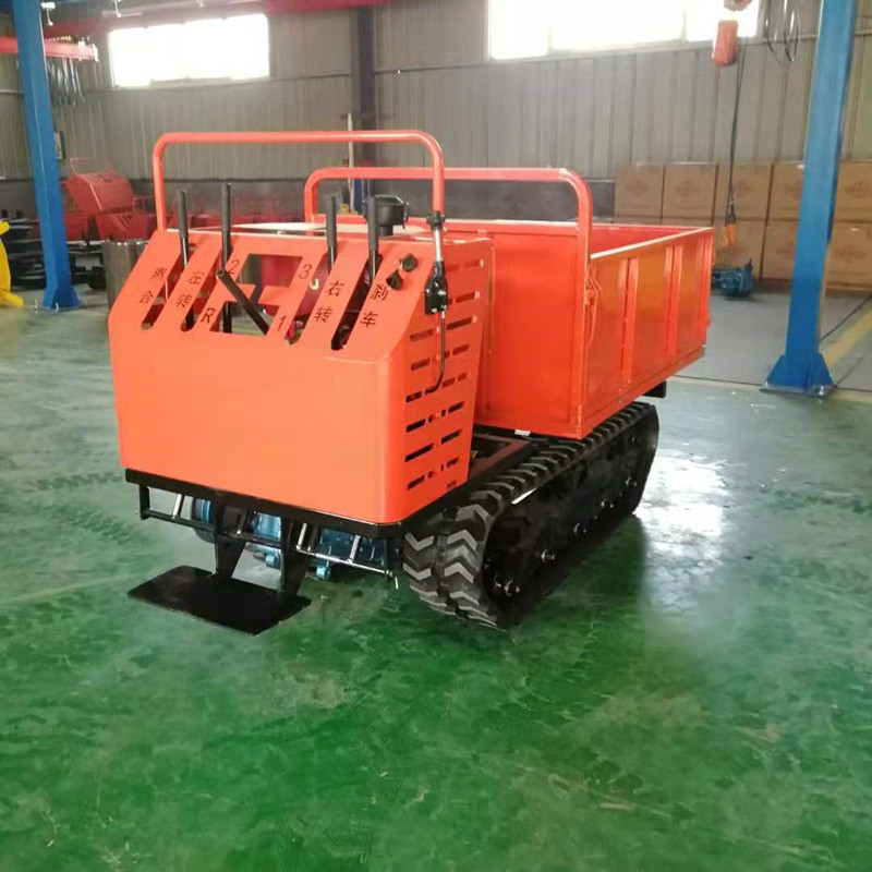 Cheapest Price Heavy Go-cart Farm Hydraulic Transport Mining Crawler Transporter Self-loading Dump Truck Loader 1ton Mini Dumper