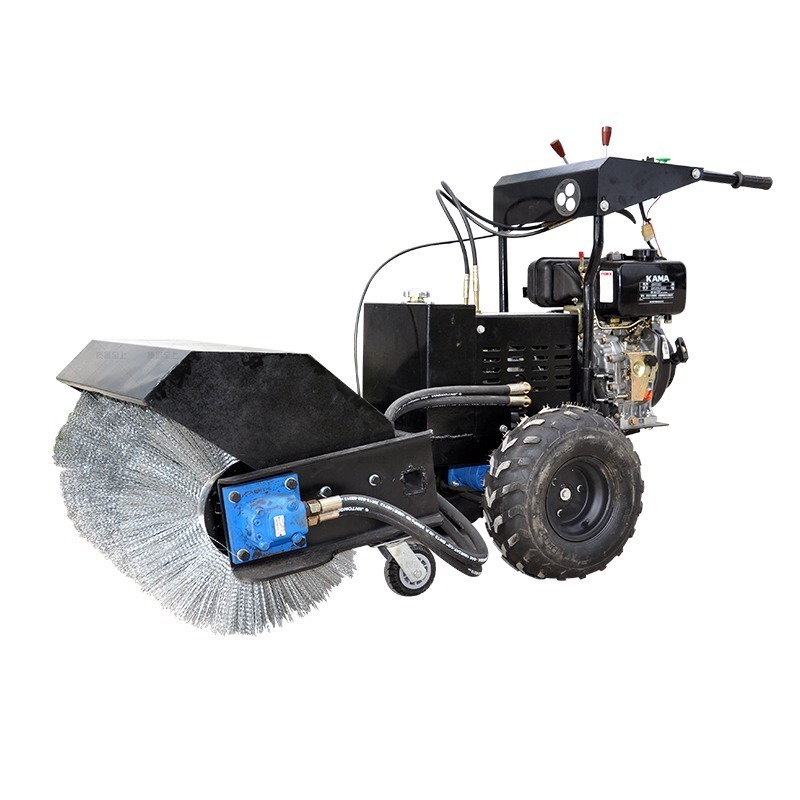 15hp road snow blower/portable roller snow blower removal machine high-power snow blower