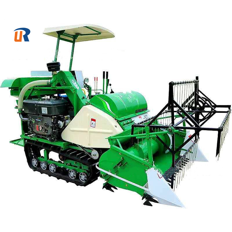 High quality wheat &rice combine cutting machine 25hp mini harvester