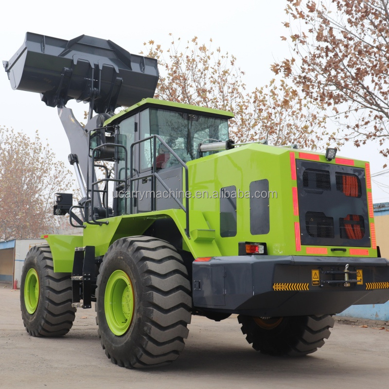 High Efficient Mini Machine Tire Construction Work Equipment Wheel Loader Front Loaders