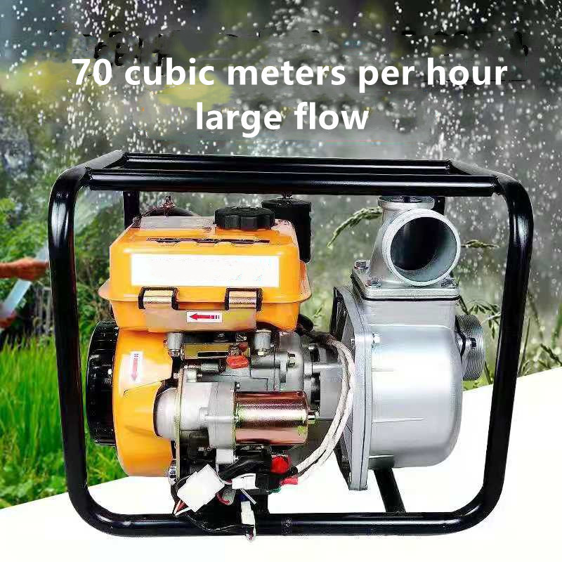 Large suction pump 3 inch diesel engine water pump