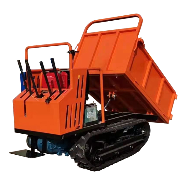 Cheapest Price Heavy Go-cart Farm Hydraulic Transport Mining Crawler Transporter Self-loading Dump Truck Loader 1ton Mini Dumper