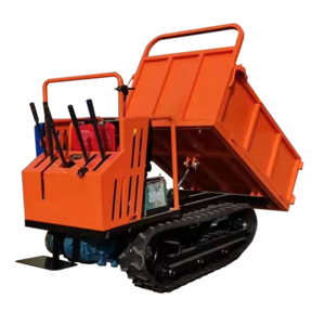 Cheapest Price Heavy Go-cart Farm Hydraulic Transport Mining Crawler Transporter Self-loading Dump Truck Loader 1ton Mini Dumper