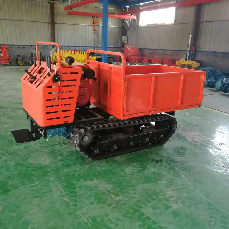 Cheapest Price Heavy Go-cart Farm Hydraulic Transport Mining Crawler Transporter Self-loading Dump Truck Loader 1ton Mini Dumper