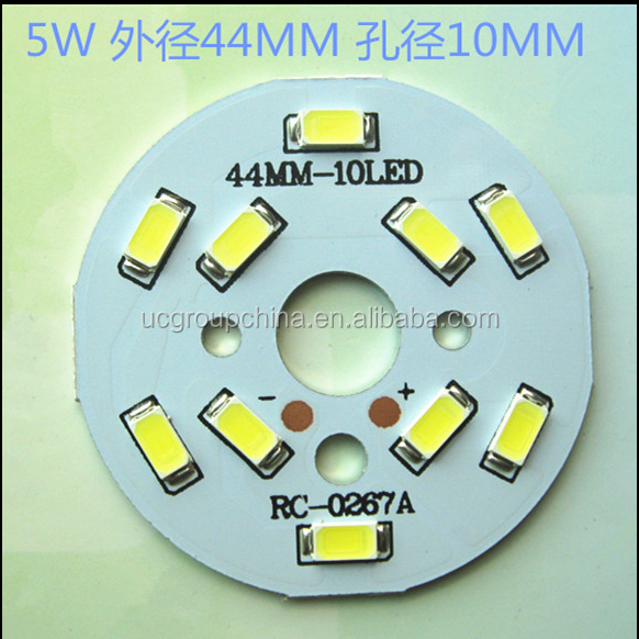 factory hot sales 220V 15W 80mm led PCB board for bulb SMD5730 street light