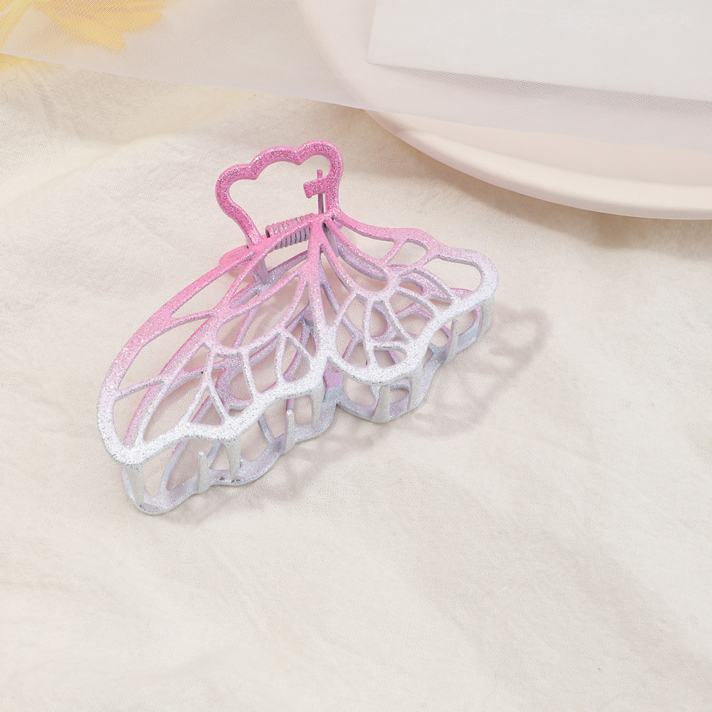 Wholesale high quality butterfly metal hair claw clips hair clips large hair accessories for girls women