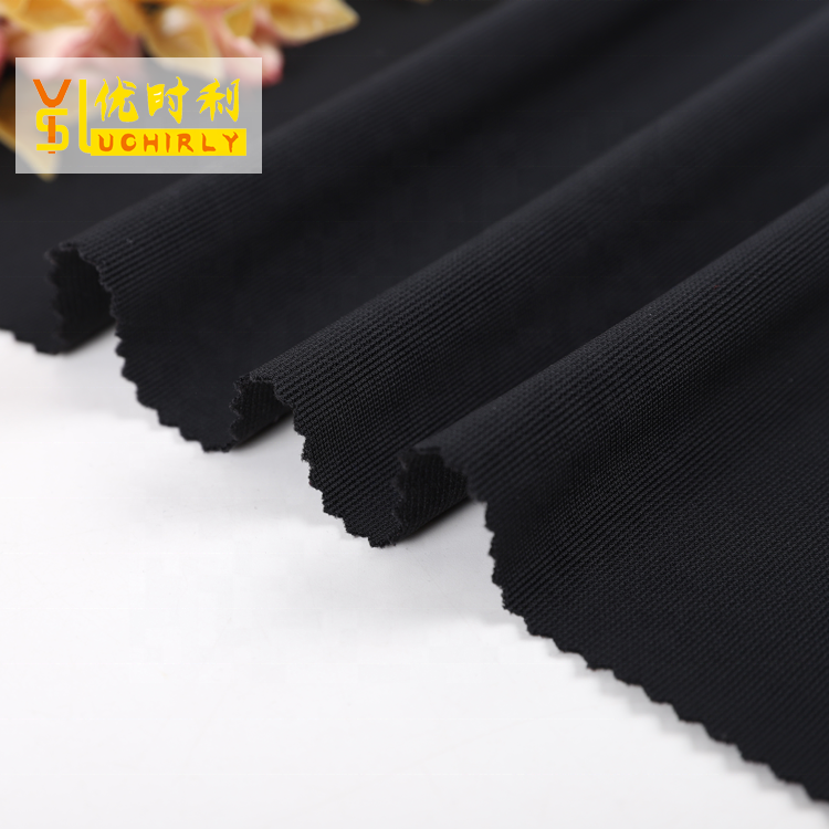 2022 popular 100D 95% polyester 5% spandex ottoman elastane fabric