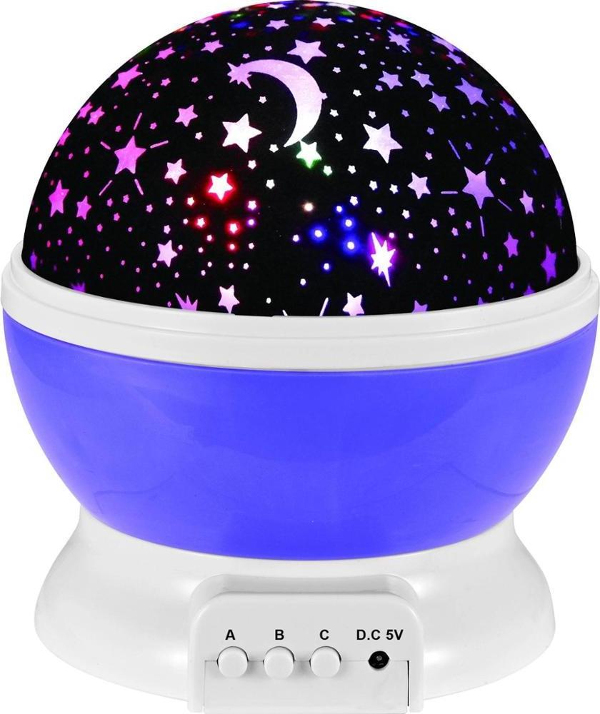 UCHOME  hot selling amazing night baby lights for children projectable night lights with moon star sky nightlight