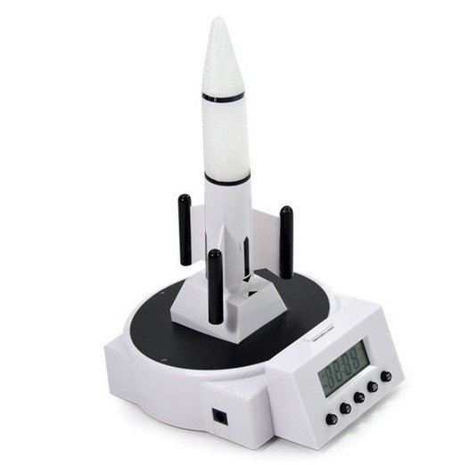 UCHOME Rocket Alarm Clock,LCD backlight clock