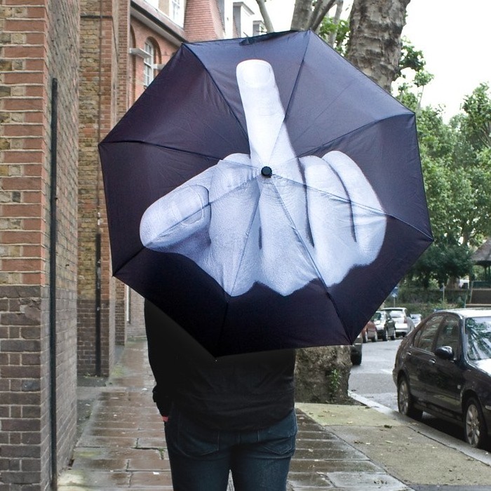 UCHOME Automatic Middle finger Umbrella