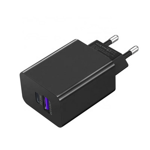 New Arrival Universal Power 20W USB Type-C EU Plug QC3.0 Dual Port Chargers Travel Adapter Mobile Phone Wall Charger